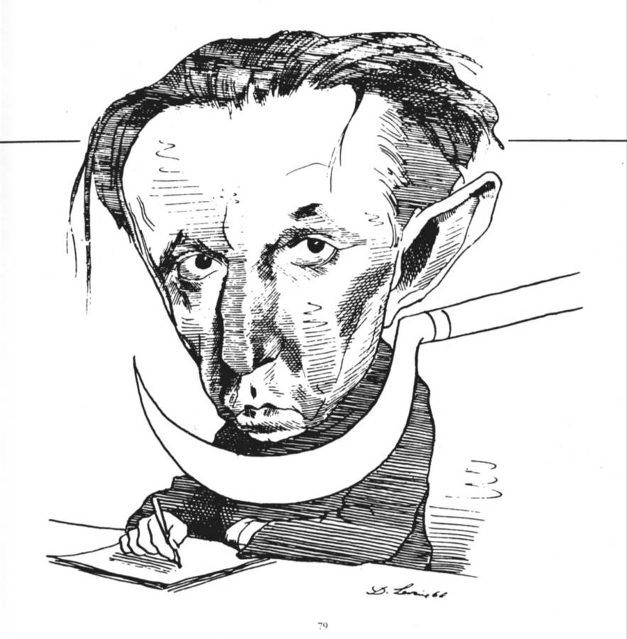 1969 1er decembre Dessin de Davd Levine Soljenitsyne.jpg